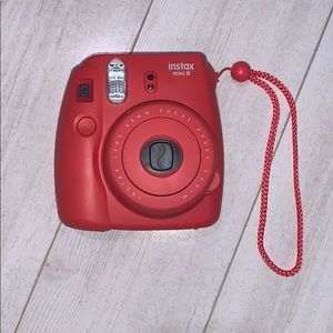 Red/ Pink Polaroid Camera